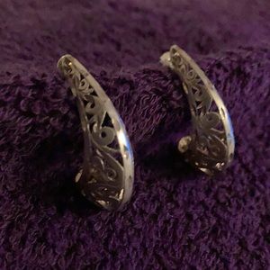 Mexico Oaxaca Sterling Silver filigree earrings